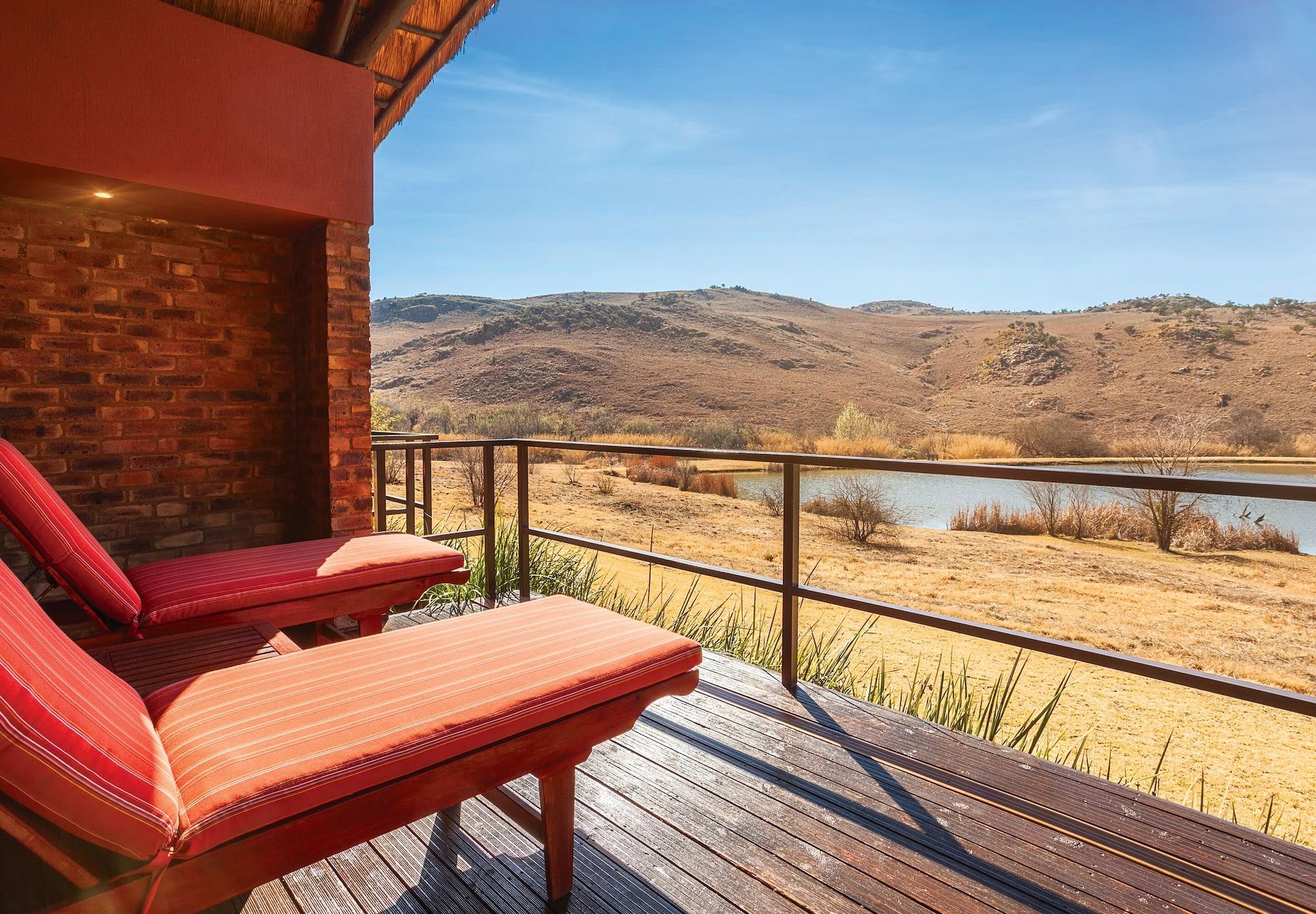 Kloofzicht Lodge & Spa Krugersdorp Zewnętrze zdjęcie View from the deck of a suite at the Tswalu Kalahari Reserve
